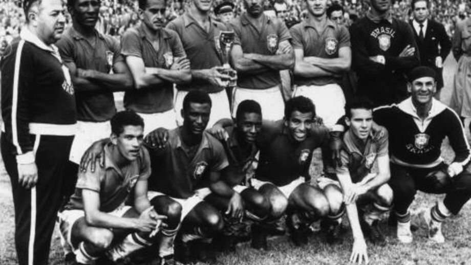 Brasil foi campeão do Mundo em 1958