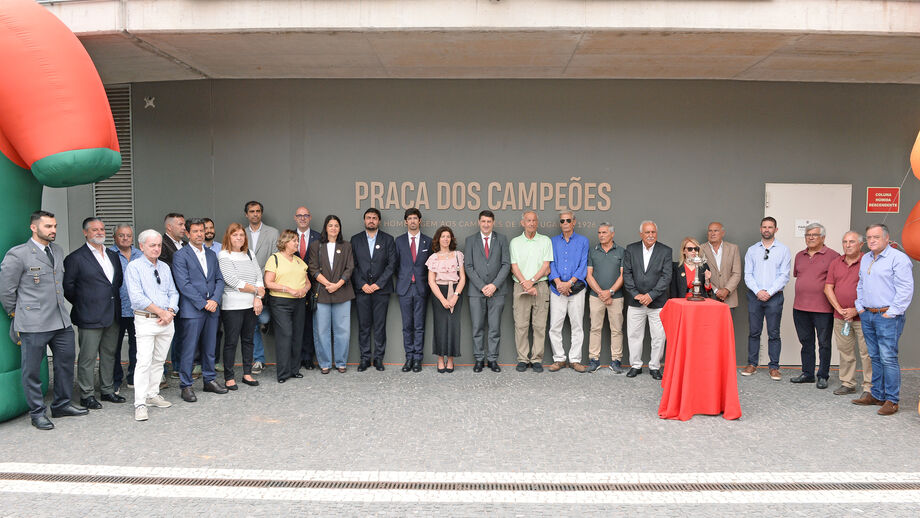 Figuras do clube apadrinharam homenagem aos campeões de Portugal de 1925/26