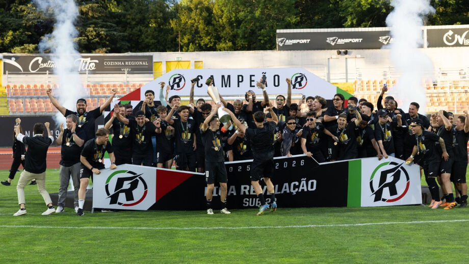Sub-23 sagraram-se pela 1.ª vez campeões da Liga Revelação