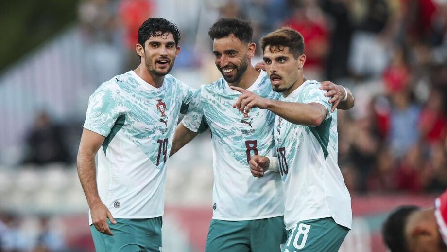 Bruno Fernandes marcou diante do Chile