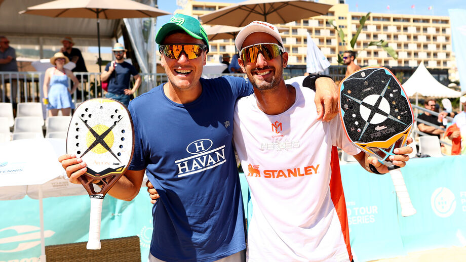 Andre Baran e Michele Cappelletti vencem a Sand Series de pares masculinos
