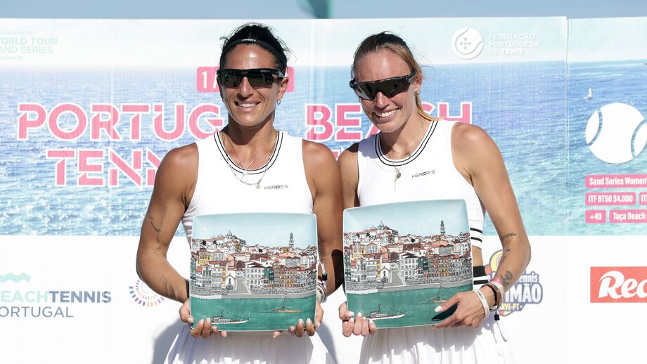 Giulia Gasparri e Ninny Valentini vencem a Sand Series em Portimão