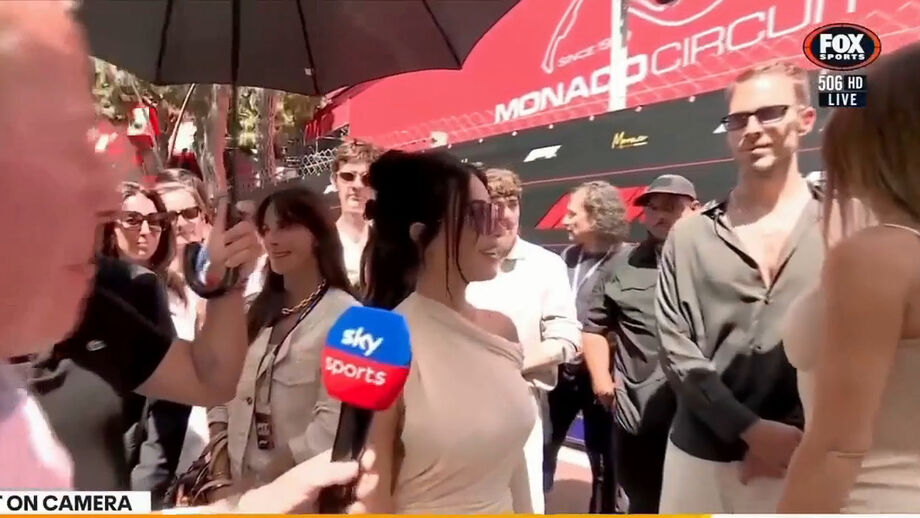 Namorada de Lewis Hamilton dá que falar