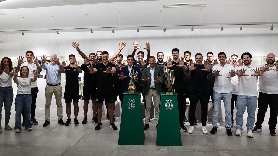 Museu Sporting já tem mais dois troféus: Taça de Portugal e Campeonato Nacional de andebol