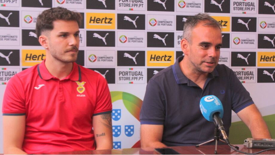 Natan Costa e Dénis Martins antecipam uma final competitiva frente ao Leça no Jamor