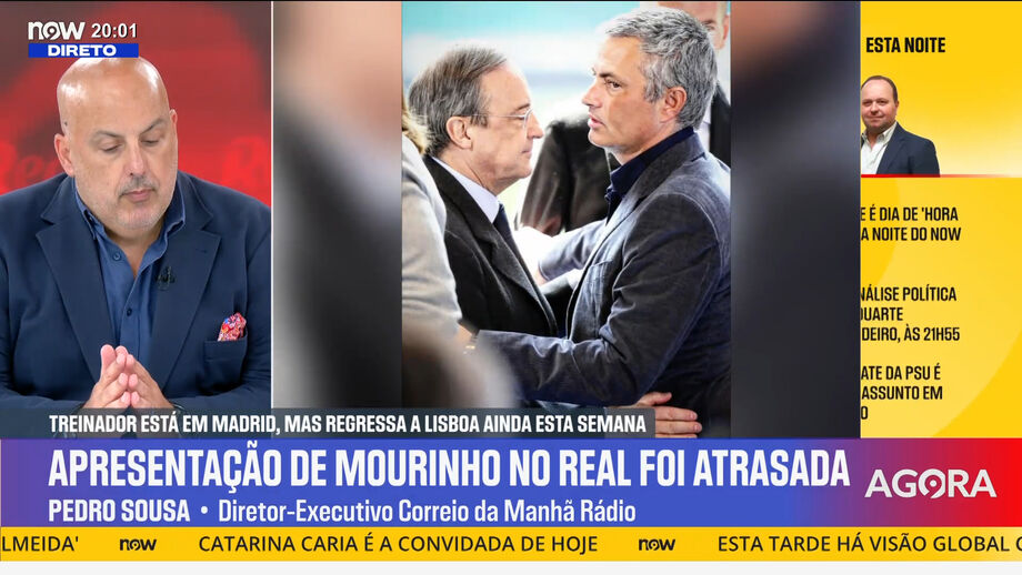 Pedro Sousa analisa o facto de a mesma estar atrasada