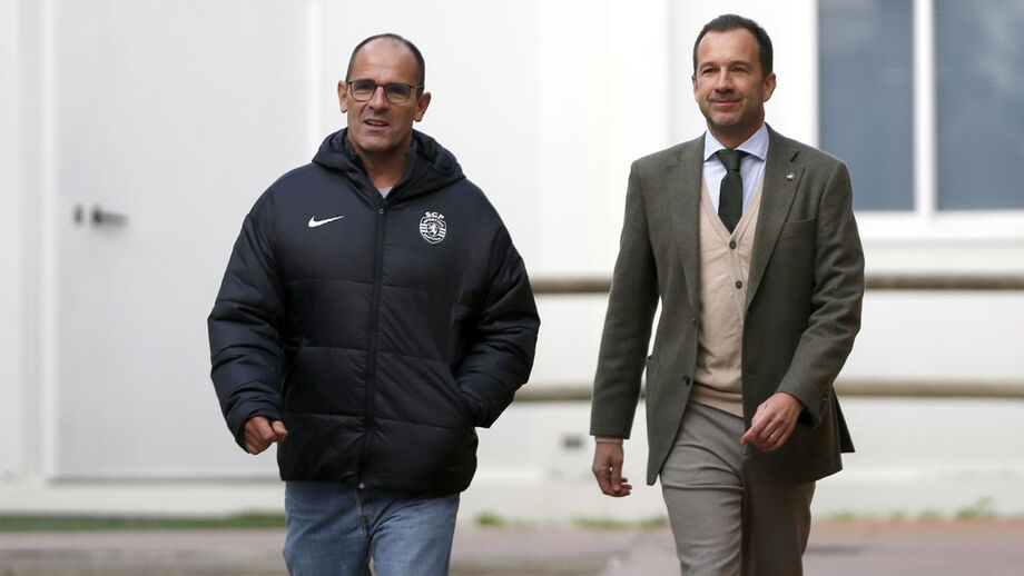 MUDANÇAS. Diretor-geral, Tomaz Morais, escapa à reestruturação e mantém a confiança de Frederico Varandas