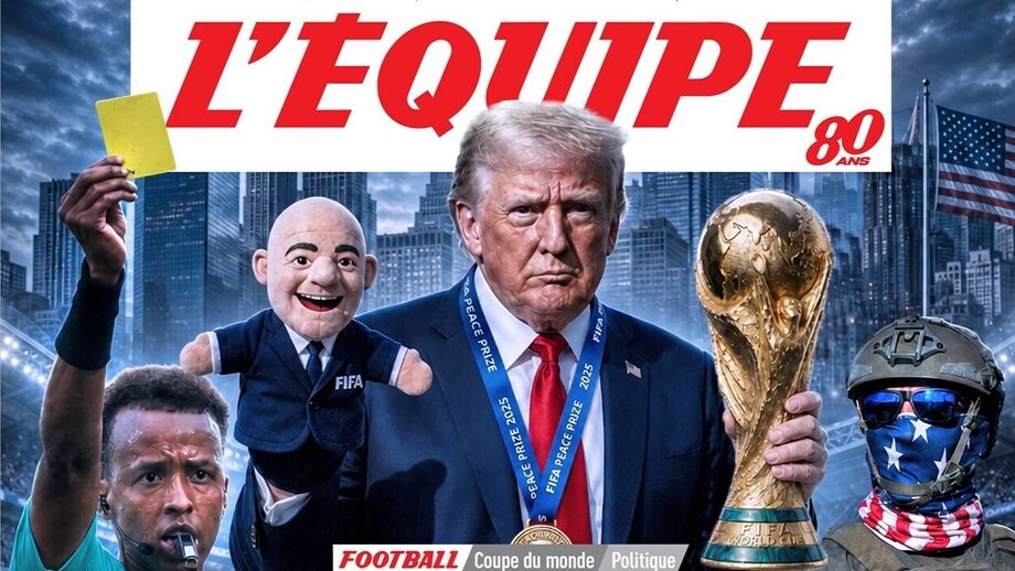 A manchete do 'L'Équipe' desta quarta-feira
