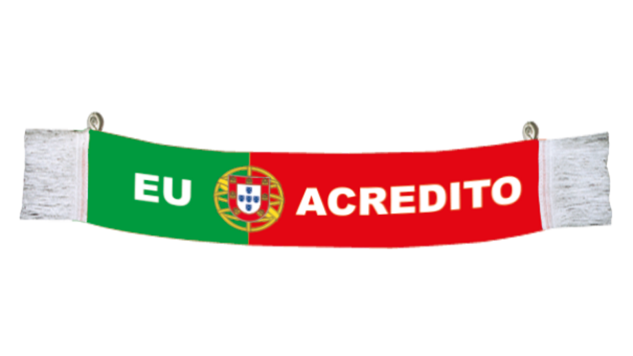 Cachecol de apoio à Seleção