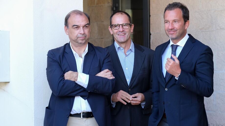 Paulo Gomes, Tomaz Morais e Frederico Varandas