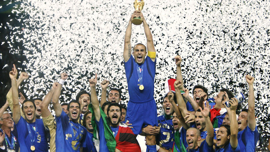 Itália levantou o troféu do Mundial'2006