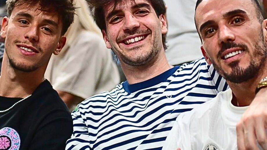 Vagiannidis e Ioannidis no apoio ao Panathinaikos