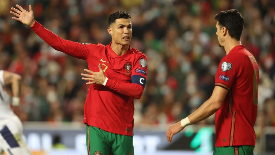 José Fonte e Cristiano Ronaldo