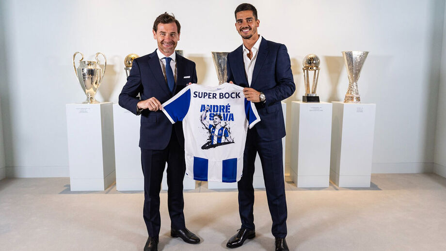 André Villas-Boas e André Silva 