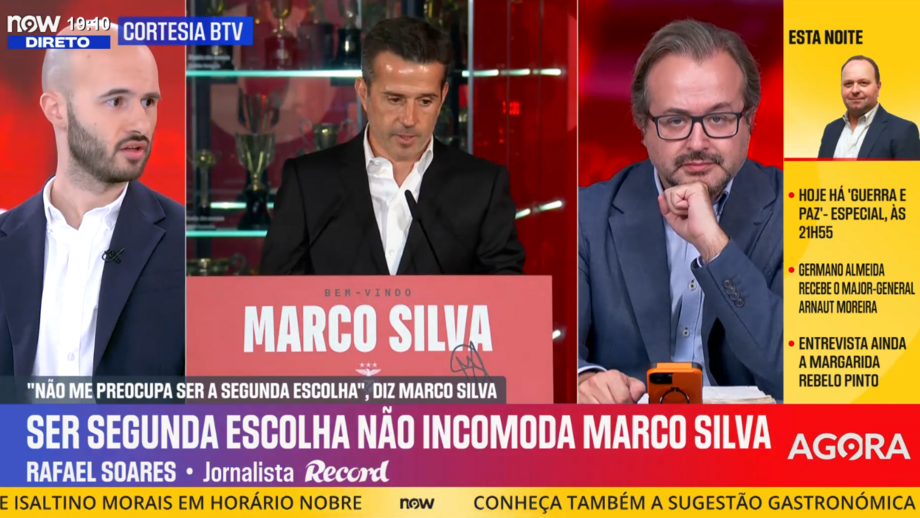 Subeditor de Record comenta as declarações do novo treinador das águias
