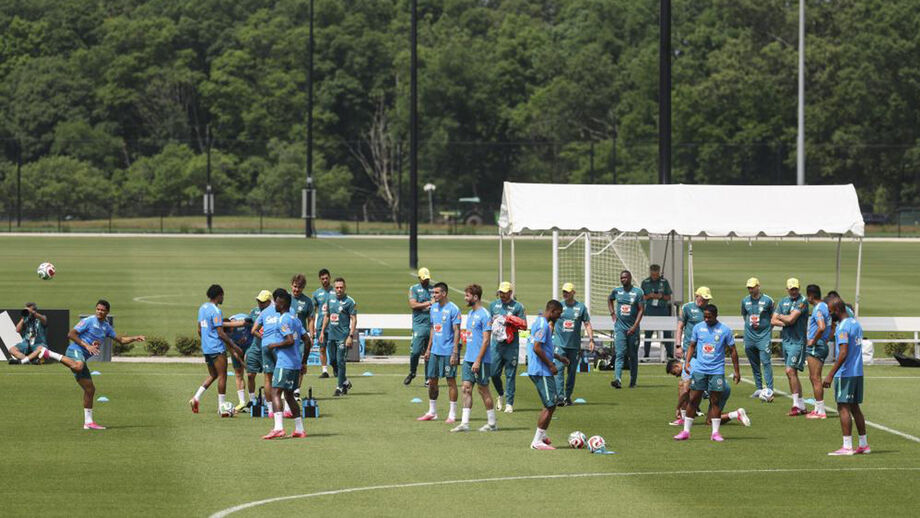Seleção brasileira prepara a estreia no Mundial'2026