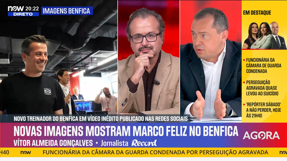 Editor executivo de Record analisa as declarações do novo treinador do Benfica