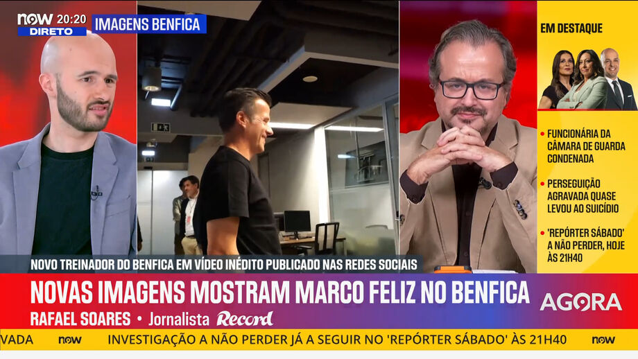 Rafael Soares considera que o treinador apresentou um discurso realista