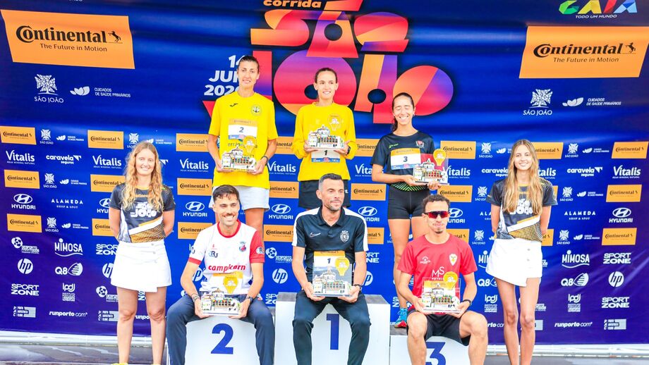 Susana Godinho Santos e Rui Pinto triunfam na Continental Corrida de São João