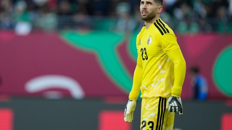 Luca Zidane é o dono da baliza da Argélia