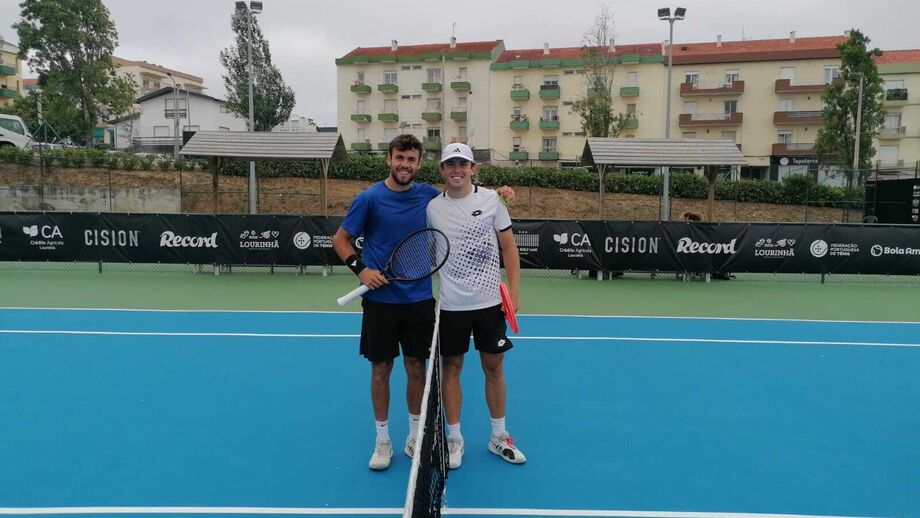 João Dinis e Tiago Silva no Lourinhã Open