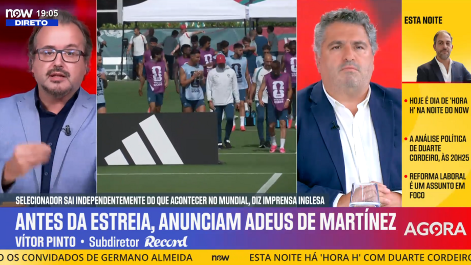 Subdiretor de Record aborda a notícia da saída do selecionador