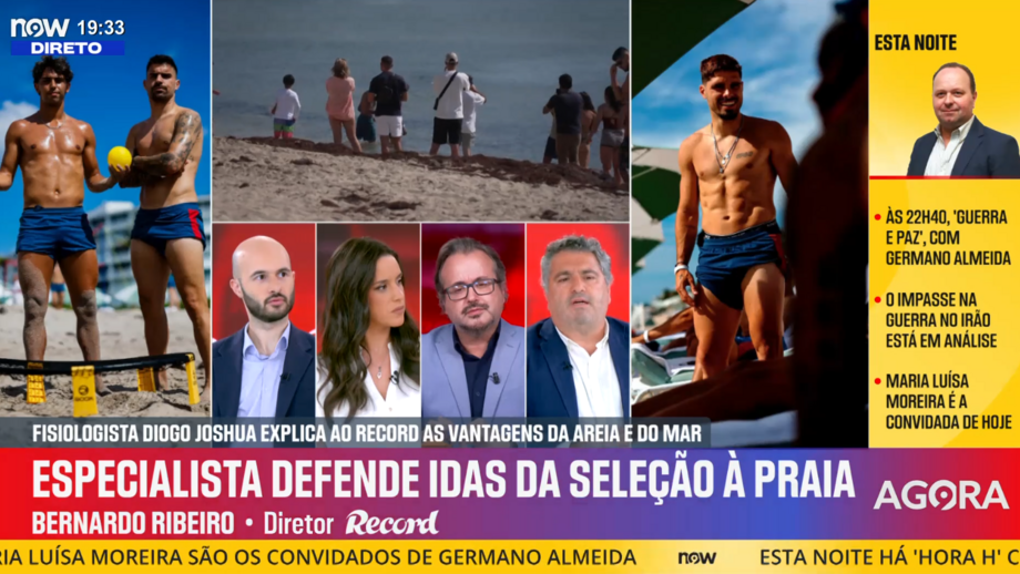 Bernardo Ribeiro sobre as ativações da Seleção na praia em Palm Beach