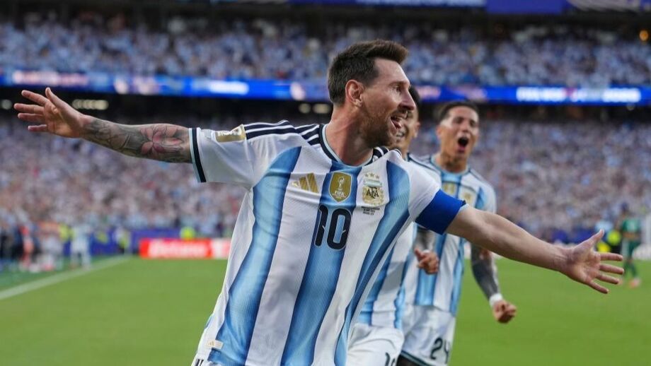 Messi fez história e já marcou