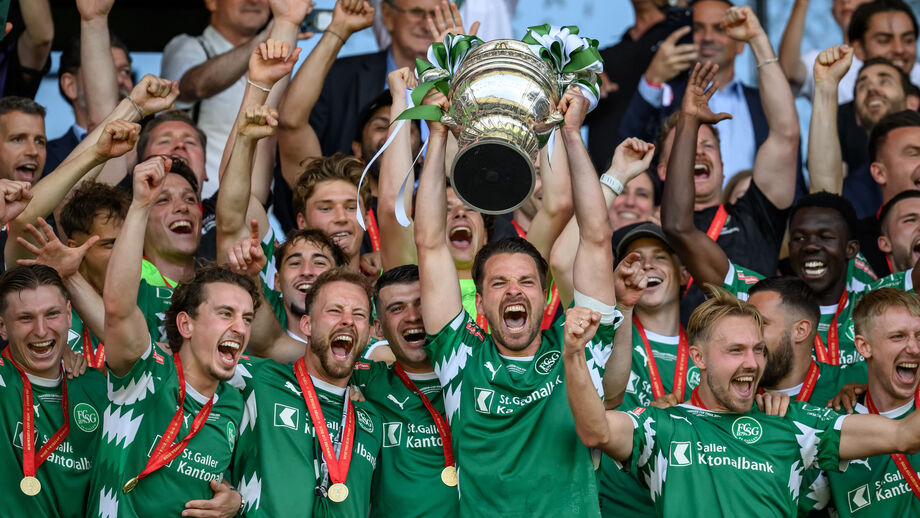 St. Gallen venceu a Taça da Suíça em 2025/26