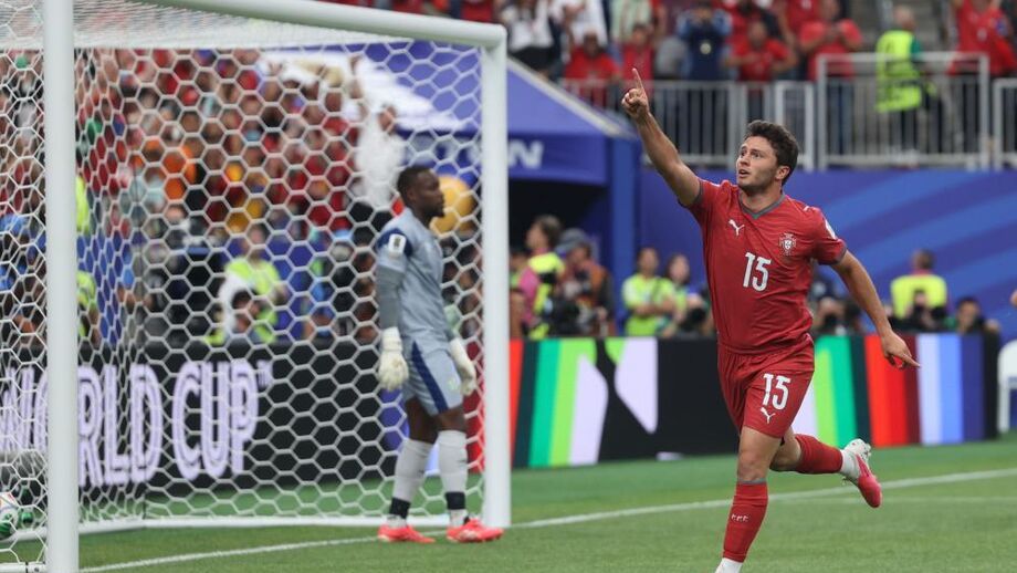 João Neves marcou o golo de Portugal