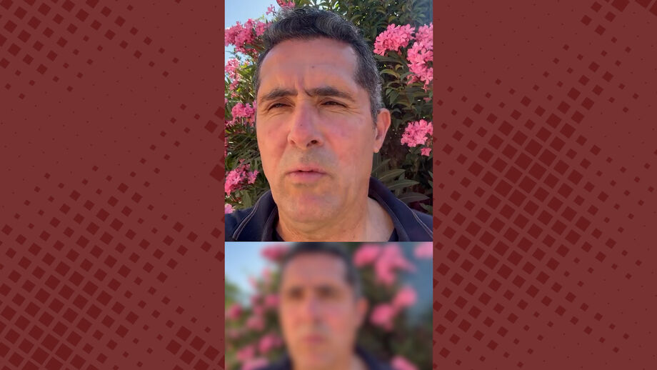 Antigo jogador aceitou o desafio e entrou no jogo