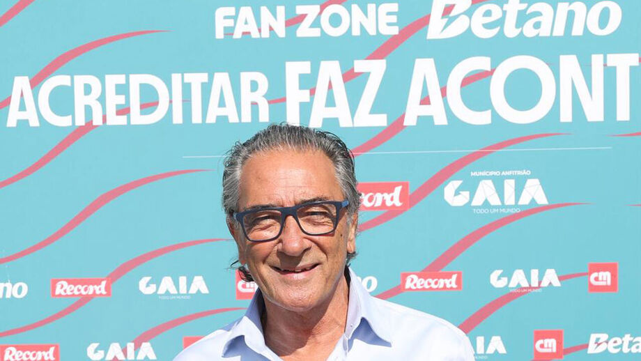 Rodolfo Reis na Fan Zone Betano