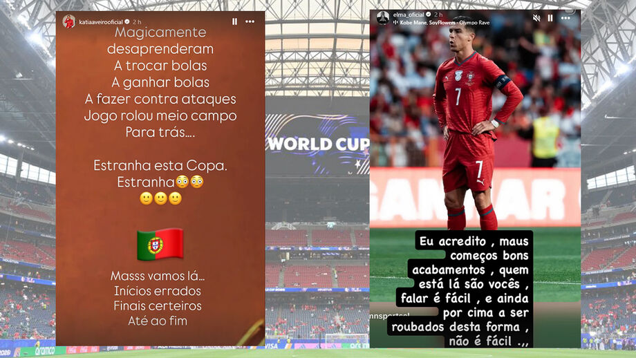 As mensagens deixadas nas redes sociais