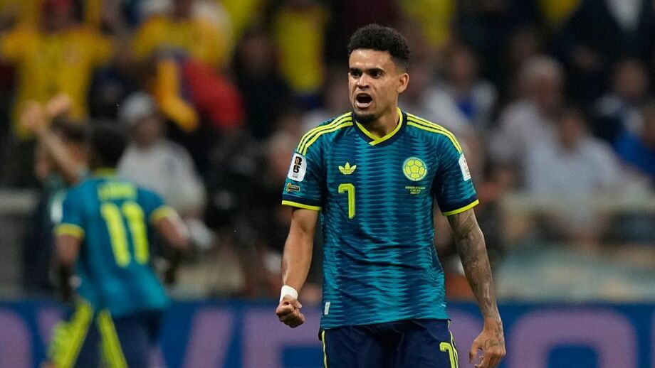 Luis Díaz foi eleito o melhor do jogo frente ao Ubzequistão