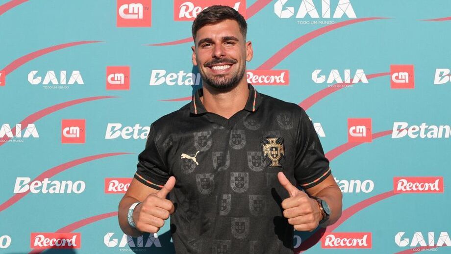 Cláudio Braga esteve na Fan Zone Betano Medialivre, em Gaia, esta quarta-feira