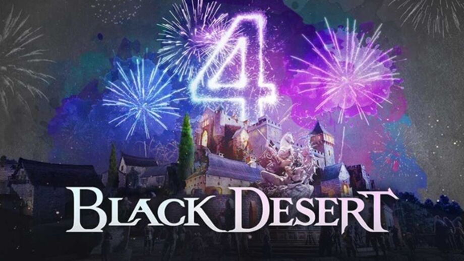 Black Desert celebra 4º aniversário 