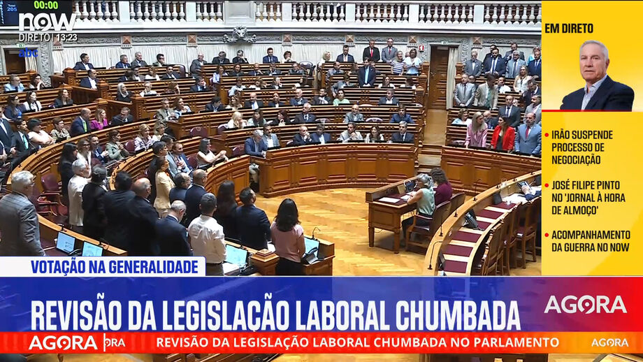 Votos contra do Chega e da esquerda parlamentar