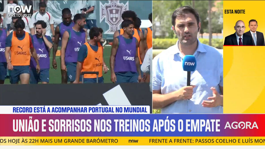 Enviado Record David Novo conta tudo sobre como está o grupo da equipa das quinas