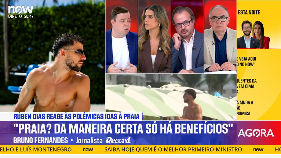 Editor de Record comenta reação do central ao tema das idas à praia