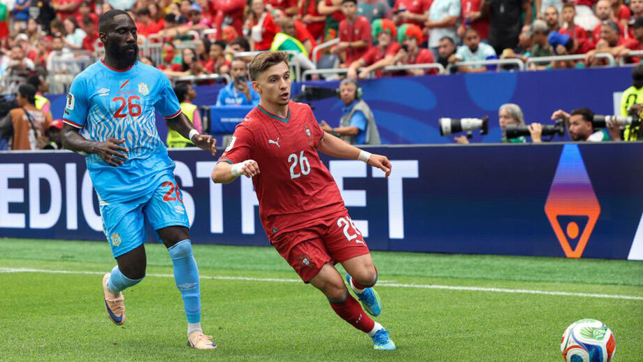 Francisco Conceição mexeu com o ataque de Portugal frente à RD Congo