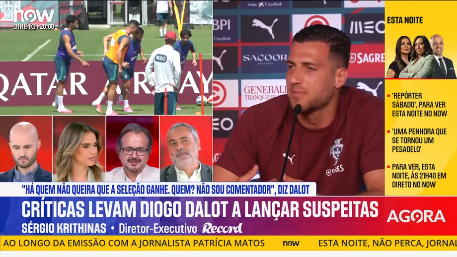 Sérgio Krithinas analisa conferências de Dalot e Rúben Dias