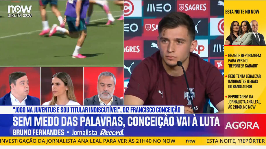 Editor de Record analisa conferência do extremo da Seleção