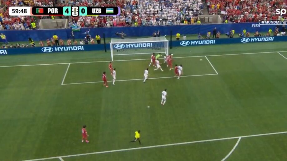 O 4-0 de Portugal frente ao Uzbequistão