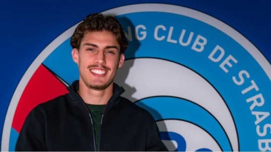 Diogo Sousa apresentado no Estrasburgo