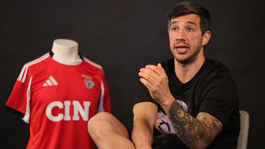Lucas Ordoñez durante a entrevista