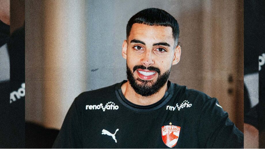 Alaa Bellaarouch apresentado no Dínamo Bucareste