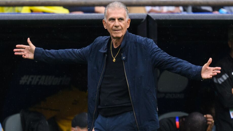 Carlos Queiroz criticou a arbitragem