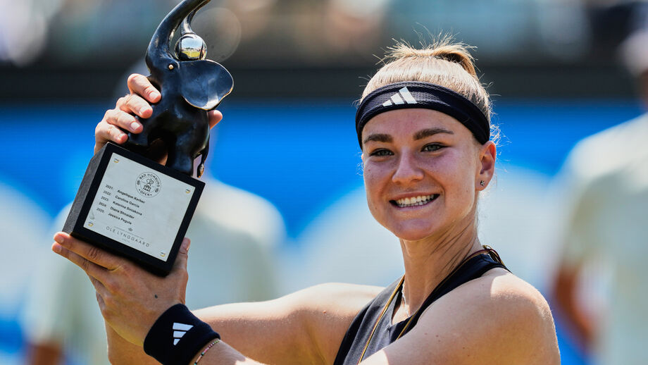 Karolina Muchova conquista torneio de Bad Homburg