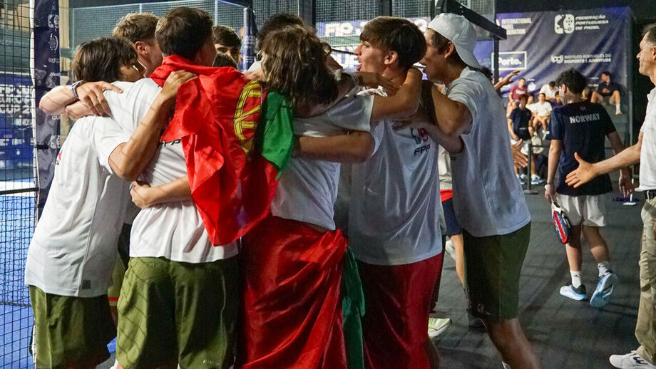 Portugal inicia com vitória a caminhada rumo à Final 8 do FIP Junior Euro Padel  Cup 2026 Mimosa