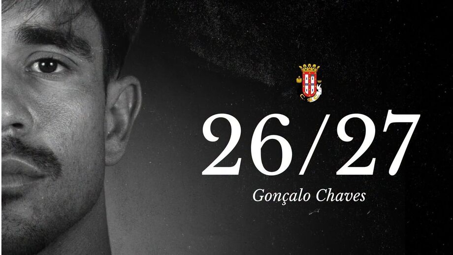 Gonçalo Chaves renova com o Caldas por mais uma temporada